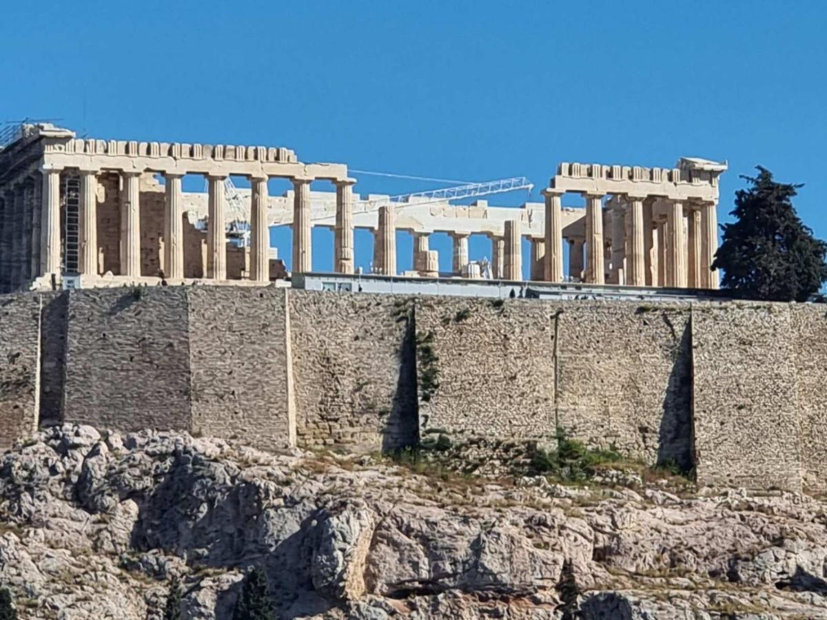 Acropolis Ancient World - 5 Minutes From Subway And Acropolis Museum Appartement Athene Buitenkant foto
