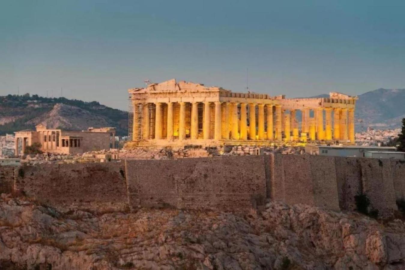 Acropolis Ancient World - 5 Minutes From Subway And Acropolis Museum Appartement Athene Buitenkant foto